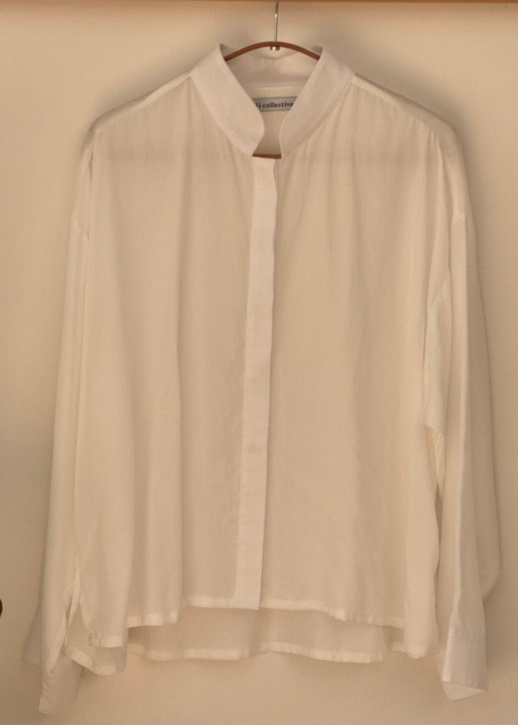 Jo Shirt Bright White - i i collective